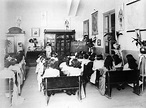 Canillita: Escuela pública en 1920
