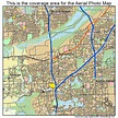 Aerial Photography Map of Burnsville, MN Minnesota