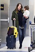 Anne Hathaway carries son Jonathan as she jets into New York | Daily ...