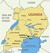 Uganda Map and Regions | Mappr