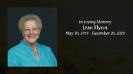 Jean Flynn - Tribute Video