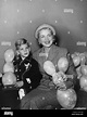 Claire Trevor (right) and son Charles Dunsmoore at the Universal studio ...