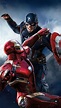 Avengers Iron Man Vs Captain America - 1080x1920 - Download HD ...