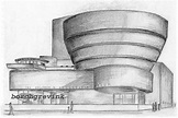 Solomon R. Guggenheim Museum of New York New York by WorkandWhimsy