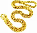 Amazon.com: Chain 22k 23k 24k Thai Baht Gold GP Necklace 24" Jewelry ...