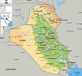 Maps of Iraq | Detailed map of Iraq in English | Tourist map of Iraq ...
