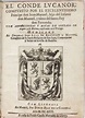 La narrativa del S.XIV:" El Conde Lucanor" de Don Juan Manuel: 3. OBRA ...