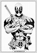 Dibujo De Deadpool Para Imprimir Y Colorear Dibujando Con Vani - Reverasite