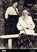Leo Tolstoy and Daughter Alexandra. Museum: Russian State Archive of ...