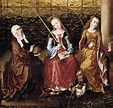 Master of St. Gudule | Caterina, Donne, Medievale