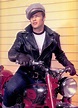 MARLON BRANDO in THE WILD ONE 1954 Color photo. from The Blue Jean by ...