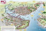 Map of Istanbul tourist attractions, sightseeing & tourist tour