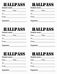 Hallway Passes For School - Demir.iso-Consulting.co - Free Printable ...