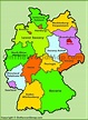 Map Of Germany S States - World Map