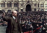 150 anos do grande Lênin, chefe da revolução russa e do Partido ...