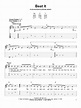 Beat It sheet music by Michael Jackson (Easy Guitar Tab – 91813)