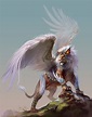 Winged Lion | Mythological Creatures Artwork | Pinterest