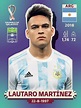 Lautaro Martínez | Figurinhas da copa, Copa do mundo, Melhores ...
