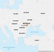 Eastern Europe Map Moldova - Eadith Madelaine