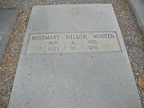 Rosemary Wilson Wooten (1921-1991) - Find a Grave Memorial