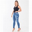 Calça Jeans Feminina Skinny Canal da Mancha - 0445 - modamix