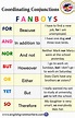 Coordinating Conjunctions - FANBOYS - English Grammar Here