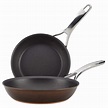 Buy Anolon Nouvelle Copper Hard Anodized Nonstick Frying Pan Set / Fry ...