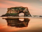 Santa Cruz, Kalifornien, Küste Landschaft, Felsen, Meer 2560x1600 HD ...