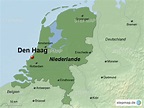 StepMap - Niederlande-den_Haag - Landkarte für Niederlande
