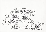 Nick Park Original Sketch of Wallace and Gromit | RR Auction
