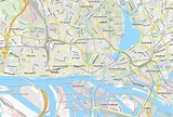 Hamburg Stadtplan auf Citysam mit Hotels in Hamburg im Stadtplan