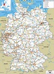 Detailed Clear Large Road Map of Germany - Ezilon Maps