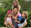 Jensen Ackles with his kids | Celebrities InfoSeeMedia