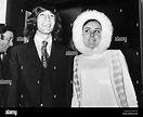 The Bee Gees pop group 1968 Robin Gibb 18 marries Molly Hullis 21 at ...