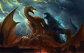 3840x2400 Resolution Godzilla vs King Ghidorah King of the Monsters UHD ...