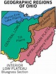 Map of Ohio (Map of Geographic Regions) : Worldofmaps.net - online Maps ...