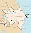 Azerbaijan Map - Azerbaijan Map with Cities - Free Pictures of Country ...