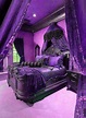 Gothic Bedrooms For Teenage Girls 6 in 2020 | Purple bedrooms, Woman ...