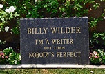 BIlly Wilder Grave | Celebrity Graves Los Angeles. Photos by… | Flickr