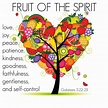 The Fruit of the Spirit - Lines & Precepts