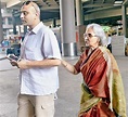 Spotted: Yesteryear actress Waheeda Rehman with son Sohail Rekhi