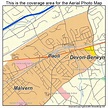 Aerial Photography Map of Paoli, PA Pennsylvania