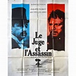 Affiche de film française de LE JUGE ET L'ASSASSIN - 120x160 cm.