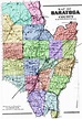 Map of Saratoga County, NY, Atlas