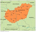 Blog de Geografia: Mapa da Hungria