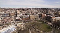 Marcus Garvey Park in Harlem, looking at 124th Street. | Marcus garvey ...