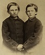 Frank and Jesse James, On a carte de visite. Just before all the ...