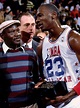 MVP Michael Jordan with his Dad, James Jordan at 1988 All Star Game. # ...