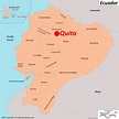 Mapa de Quito | Ecuador | Mapas Detallados de San Francisco de Quito