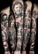 Pin de Arlene Vega en tatuajes de brazo | Tatuajes película de terror ...
